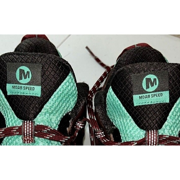 Merrell Womans Moab Speed Burlwood Hiking/Outdoors shoe Size US 10.5 EUR 42 - Picture 12 of 12